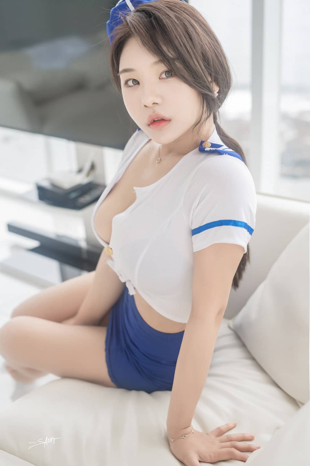 乐摄图SAINT Photolife - Zzyuri (쮸리) - Blue Marine [61P256M]预览图1